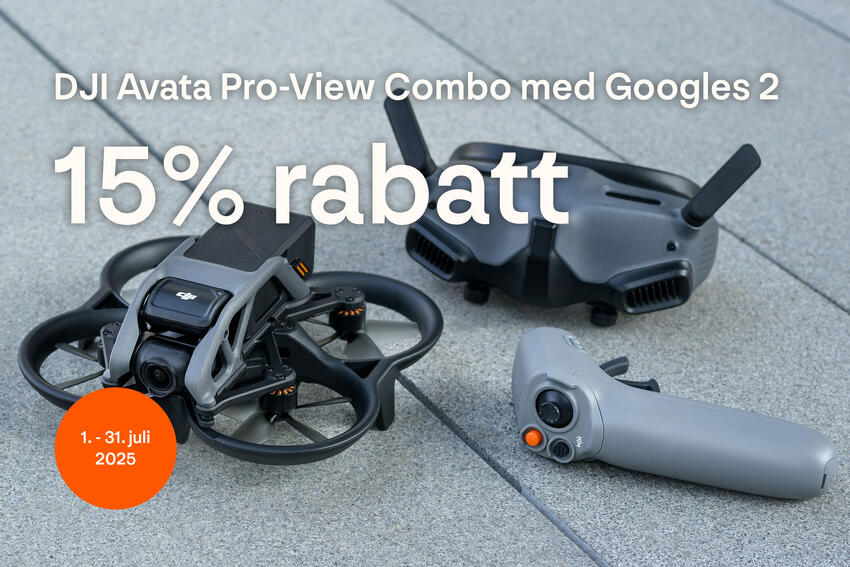 Kampanje på DJI Avata